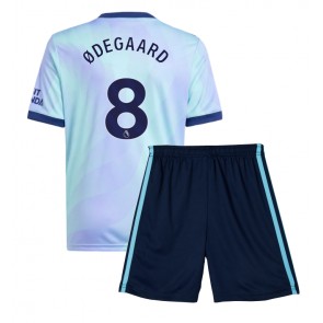 Arsenal Martin Odegaard #8 Tredje Kläder Barn 2024-25 Kortärmad (+ Korta byxor)